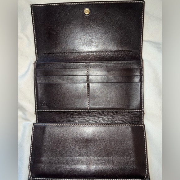 AUTHENTIC VINTAGE GUCCI WALLET - Picture 11 of 13